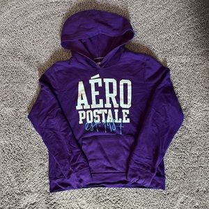 Purple hoodie